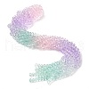 Transparent Painted Glass Beads Strands X1-DGLA-A034-T8mm-A23-1