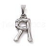 Non-Tarnish 304 Stainless Steel Pendants STAS-F235-01P-3