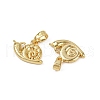 Brass Charms KK-C093-03G-2