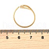 Hollow Heart 304 Stainless Steel Adjustable Open Cuff Rings for Women RJEW-M103-01B-G-3