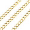 Brass Curb Chains KK-P304-02C-G-1