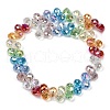 Electroplate Glass Beads Strands EGLA-D300-02-6mm-2