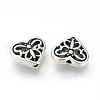Tibetan Style Alloy Beads TIBEB-Q068-24AS-RS-2