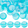 SUNNYCLUE 40Pcs AB Color Plated Capiz Shell Pendants SSHEL-SC0001-26-1