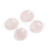 Natural Rose Quartz Cabochons G-F680-G07-1