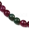Natural Agate Beads Strands G-U029-B01-4