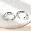 Tarnish Resistant 304 Stainless Steel Hoop Earrings EJEW-P177-P-16-3