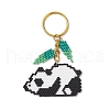 Glass Seed Beads Keychain KEYC-MZ00003-1