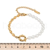 304 Stainless Steel Link Bracelets BJEW-Z108-02G-3