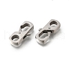 304 Stainless Steel Lobster Claw Clasps STAS-M119-01P-2