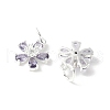 Brass Micro Pave Cubic Zirconia Pendants KK-U067-04S-3