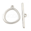Brass Toggle Clasps KK-A223-04P-2