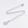 Non-Tarnish 201 Stainless Steel Pendant Necklaces NJEW-T009-JN122-40-1-2