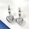 304 Stainless Steel Dangle Stud Earrings EJEW-V004-02P-2