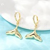 Brass Hoop Earrings EJEW-Q036-03D-G-1