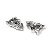 Tibetan Style Alloy Animals Pendants PALLOY-V007-01AS-07-2