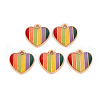 Alloy Enamel Charms X-PALLOY-Q435-008-RS-3