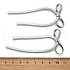 Non-Tarnish Bowknot 304 Stainless Steel Stud Earrings for Women EJEW-D104-04P-4