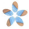 Resin & Walnut Wood Pendants RESI-S389-041A-2
