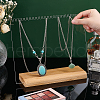 Acrylic Necklace Display Planks NDIS-WH0009-14A-3