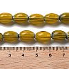 Handmade Millefiori Lampwork Beads Strands LAMP-F035-12K-4