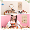 Wool Felt Jewelry Earring Organizer Hanging Bags AJEW-WH0419-44B-4