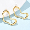 304 Stainless Steel Stud Earrings EJEW-U060-02B-G-3