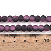 Crackle Glass Beads Strands GLAA-N009-6mm-09-4