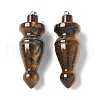 Natural & Synthetic Mixed Gemstone Pendants G-C187-01-2