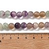 Natural Fluorite Bead Strands G-K153-B36-8mm-6