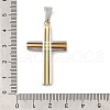 Ion Plating(IP) 304 Stainless Steel Pendants STAS-D110-31GP-3