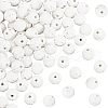 Olycraft 4 Strands Natural Lava Rock Round Beads Strands G-OC0002-38-1