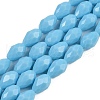 Opaque Solid Color Beads Strands EGLA-N013-P8mm-D10-1