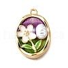 Alloy Enamel Pendants ENAM-K076-14A-G-1