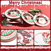 CHGCRAFT 22Pcs 11 Style Christmas Theme Natural Wood Big Pendants WOOD-CA0001-51-6