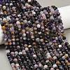 Natural Fluorite Beads Strands G-RM2025-A36-6mm-1