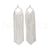 Brass Tassel Big Pendants KK-F898-22D-P-1