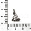 Retro 304 Stainless Steel Pendants STAS-L284-16AS-04-3