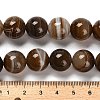 Dyed Natural Banded Agate Beads Strands G-G175-A08-01-5