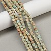 Natural Imperial Jasper Beads Strands G-V003-02-1