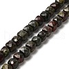 Natural Dragon Blood Beads Strands G-H078-C29-01-1