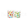 AHADERMAKER 2Pcs 2 Styles Glass Crystal Cup AJEW-GA0007-39-8