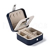 PU Imitation Leather Jewelry Organizer Box CON-P016-A02-5