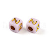 Plating Acrylic Beads OACR-N140-01H-Z-2