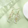 Natural Cloudy Quartz Chips Dangle Earrings EJEW-JE05266-08-3