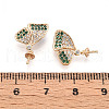 Brass Micro Pave Cubic Zirconia Peg Bails ZIRC-T016-23-3