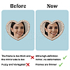 DELORIGIN 2Pcs 2 Colors Zinc Alloy Cabochons FIND-DR0001-46A-3