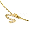 Rack Plating Brass Round Bib Necklaces for Women NJEW-C059-23G-1-3