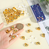 SUNNYCLUE 40Pcs Brass Earring Findings KK-SC0005-52G-3