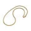 Brass Wheat Chain Necklaces for Women NJEW-U035-06G-4